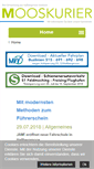 Mobile Screenshot of mooskurier.de